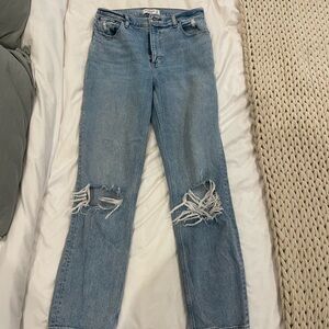Abercrombie 90’s Straight Ultra High Rise - Size 8/29 Long